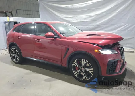 2022 Jaguar F-Pace Svr из США, поврежденный, VIN SADCZ2EE1NA693069